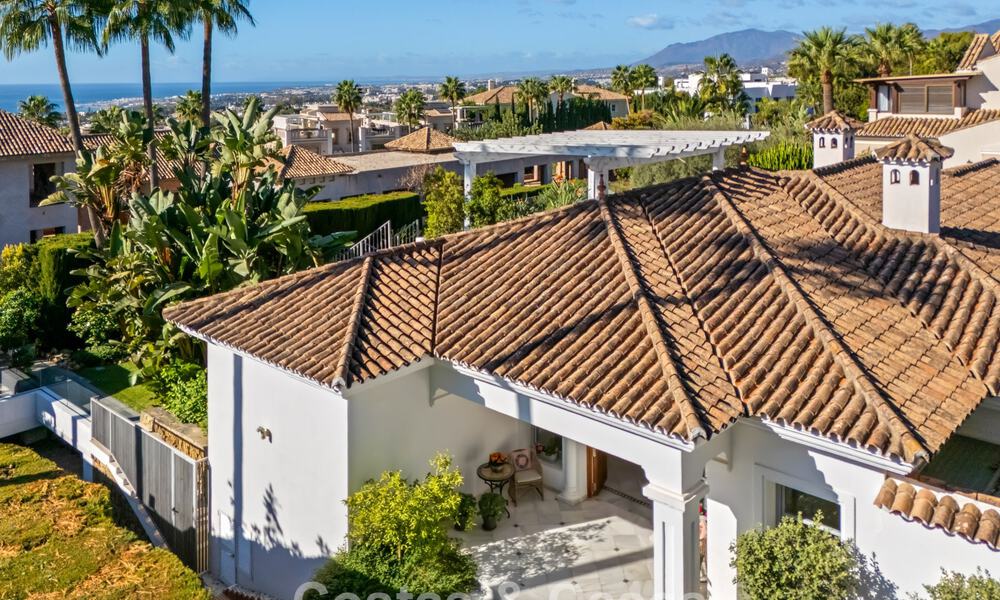 Encantadora villa de estilo mediterráneo en venta en Sierra Blanca, en la Milla de Oro de Marbella 804051