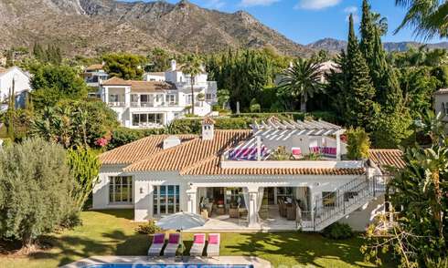 Encantadora villa de estilo mediterráneo en venta en Sierra Blanca, en la Milla de Oro de Marbella 804054