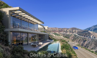 Villa d’architecte avec vues panoramiques sur les montagnes et la mer à vendre à Marbella - Benahavís 804109 