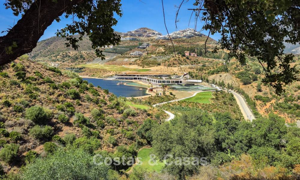 Villa d’architecte avec vues panoramiques sur les montagnes et la mer à vendre à Marbella - Benahavís 804261