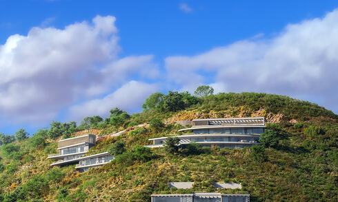 Spectaculaire villa contemporaine de luxe avec vues panoramiques à vendre à Marbella - Benahavís 804117