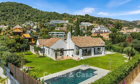 Élégante villa méditerranéenne rénovée à vendre à Cascada de Camoján, sur le Golden Mile de Marbella 804156