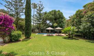 Villa méditerranéenne authentique avec logement indépendant pour invités à vendre près de la plage, San Pedro Playa, Marbella 804337 