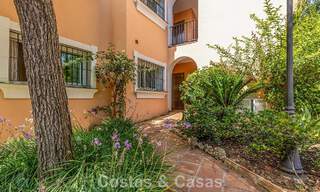 Appartement avec jardin privé à vendre à 50 mètres de la plage sur le New Golden Mile, entre Marbella et Estepona 804512 