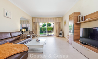 Appartement avec jardin privé à vendre à 50 mètres de la plage sur le New Golden Mile, entre Marbella et Estepona 804539 