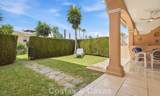 Appartement avec jardin privé à vendre à 50 mètres de la plage sur le New Golden Mile, entre Marbella et Estepona 804544 