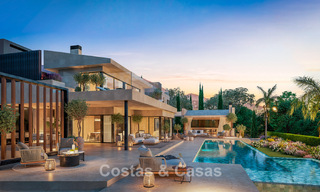 Villa contemporaine neuve à vendre dans El Higuerón Resort entre Fuengirola et Benalmádena, Costa del Sol 804565 