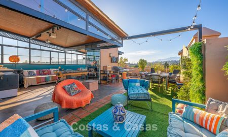 Spacieux penthouse duplex avec spectaculaire toit-terrasse à Vendre à Atalaya, Nouvelle Mille d’Or, Marbella - Estepona 804637