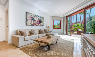 Appartement-jardin prestigieux à vendre dans une résidence en première ligne de plage entre Marbella et Estepona 804979 