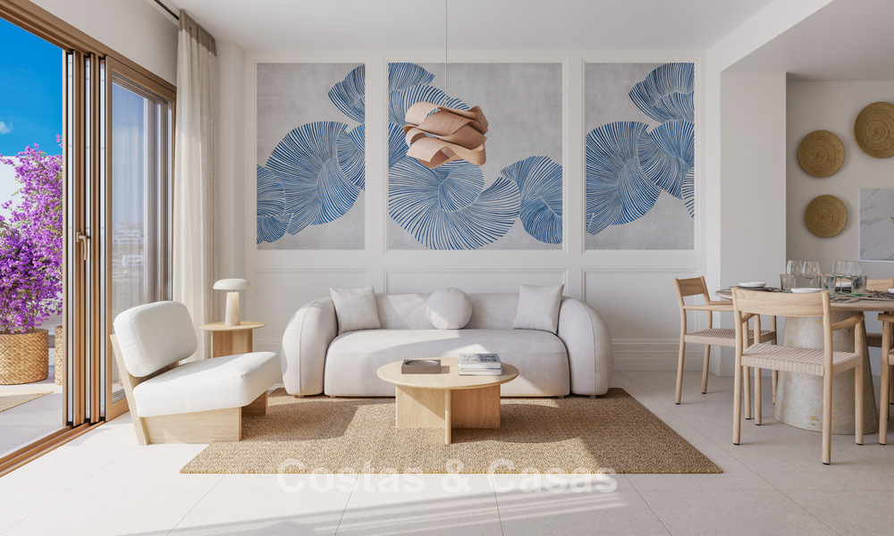 Appartements de luxe neufs avec vue panoramique sur la mer à vendre à La Cala de Mijas, Costa del Sol 804604