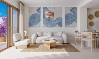 Appartements de luxe neufs avec vue panoramique sur la mer à vendre à La Cala de Mijas, Costa del Sol 804604 