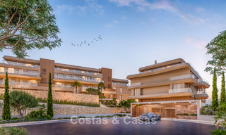 Appartements de luxe neufs avec vue panoramique sur la mer à vendre à La Cala de Mijas, Costa del Sol 804609 