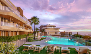 Appartements de luxe neufs avec vue panoramique sur la mer à vendre à La Cala de Mijas, Costa del Sol 804612 