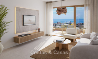 Appartements de luxe neufs avec vue panoramique sur la mer à vendre à La Cala de Mijas, Costa del Sol 804613 