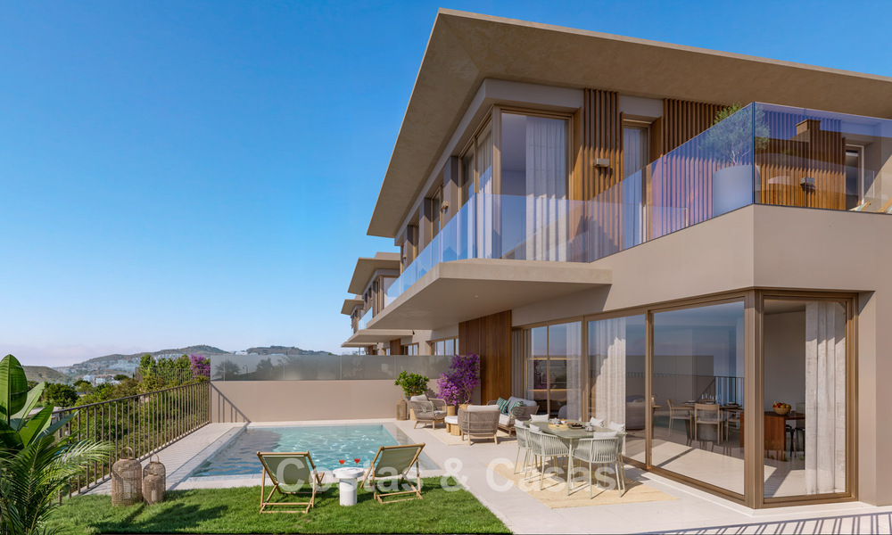 Propriétés de luxe exclusives avec vues panoramiques à vendre à La Cala de Mijas, Costa del Sol 804618
