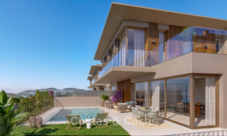 Propriétés de luxe exclusives avec vues panoramiques à vendre à La Cala de Mijas, Costa del Sol 804618 