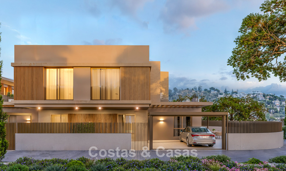 Propriétés de luxe exclusives avec vues panoramiques à vendre à La Cala de Mijas, Costa del Sol 804619