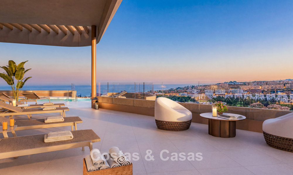 Propriétés de luxe exclusives avec vues panoramiques à vendre à La Cala de Mijas, Costa del Sol 804627