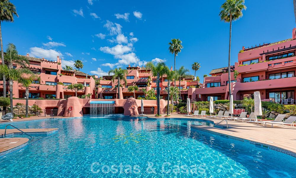 Appartement contemporain rénové avec vue dégagée sur la mer à vendre sur le New Golden Mile, entre Marbella et Estepona 804679