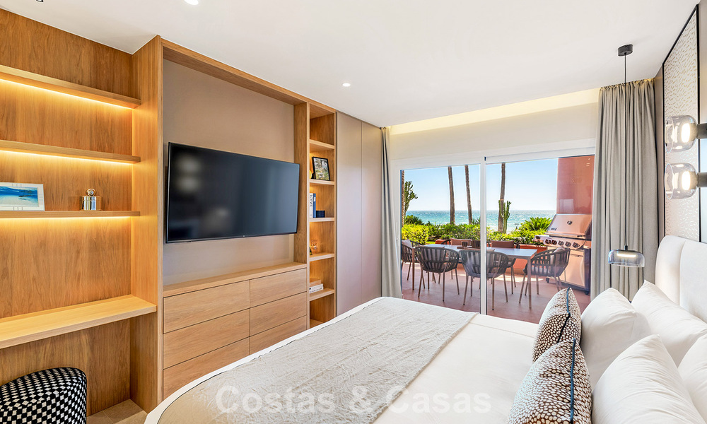 Appartement contemporain rénové avec vue dégagée sur la mer à vendre sur le New Golden Mile, entre Marbella et Estepona 804686