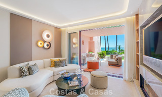 Appartement contemporain rénové avec vue dégagée sur la mer à vendre sur le New Golden Mile, entre Marbella et Estepona 804693 