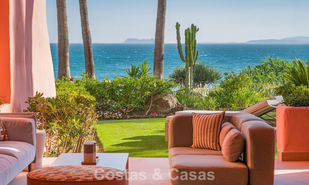 Appartement contemporain rénové avec vue dégagée sur la mer à vendre sur le New Golden Mile, entre Marbella et Estepona 804699