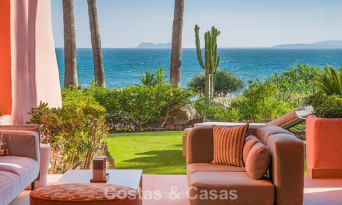 Appartement contemporain rénové avec vue dégagée sur la mer à vendre sur le New Golden Mile, entre Marbella et Estepona 804699