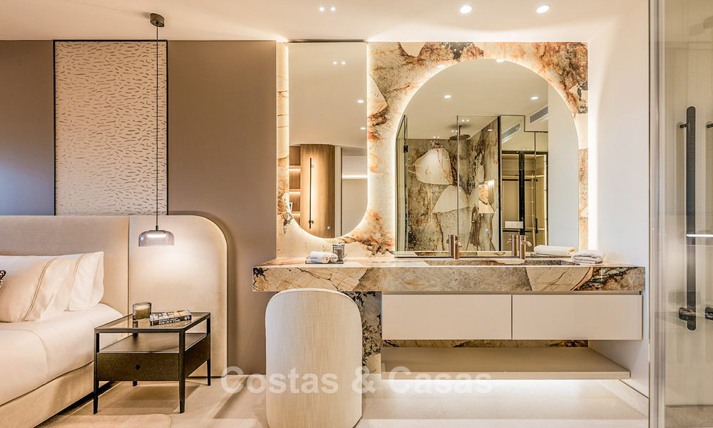 Appartement contemporain rénové avec vue dégagée sur la mer à vendre sur le New Golden Mile, entre Marbella et Estepona 804703