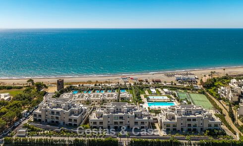 Appartement avec vue sur la mer dans une résidence en première ligne de plage sur la Nouvelle Mille d’Or - Marbella - Estepona 804707