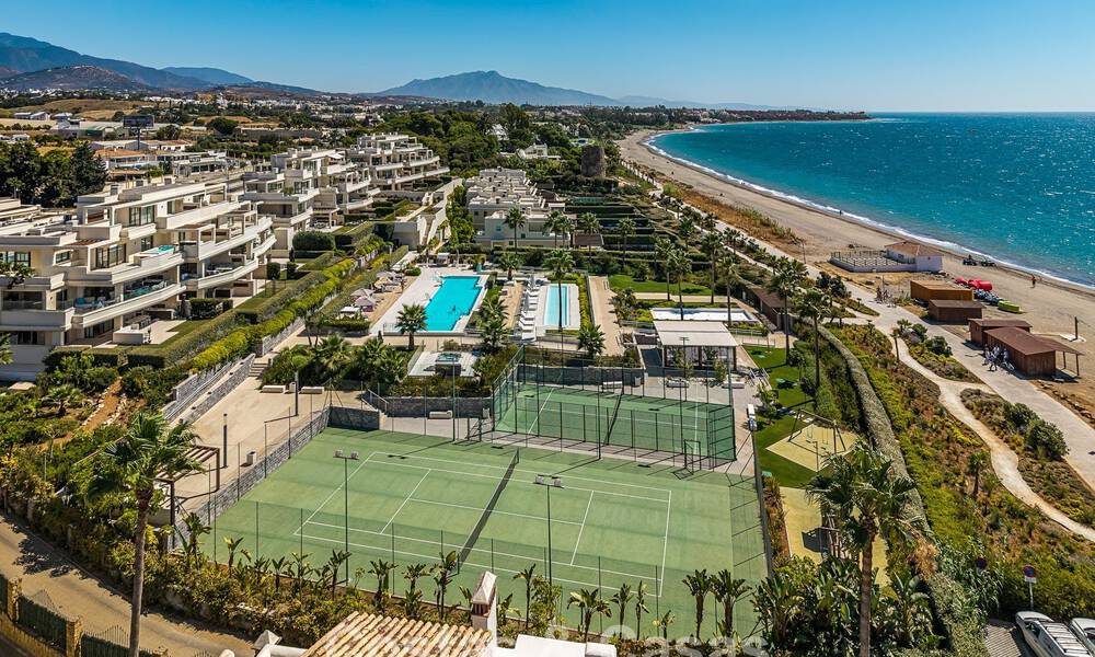 Appartement avec vue sur la mer dans une résidence en première ligne de plage sur la Nouvelle Mille d’Or - Marbella - Estepona 804708