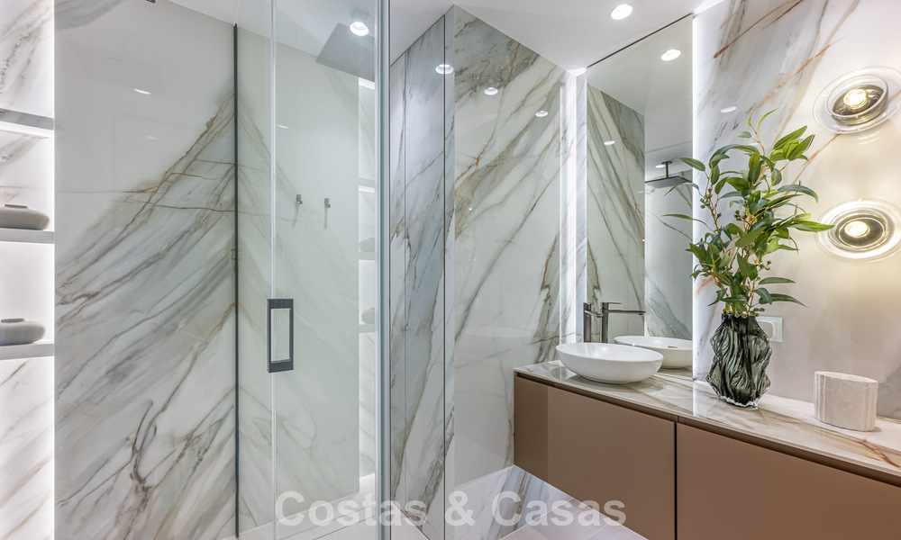 Appartement avec vue sur la mer dans une résidence en première ligne de plage sur la Nouvelle Mille d’Or - Marbella - Estepona 804710