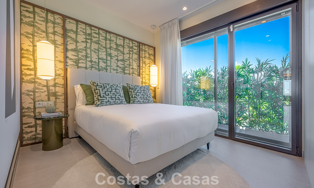 Appartement avec vue sur la mer dans une résidence en première ligne de plage sur la Nouvelle Mille d’Or - Marbella - Estepona 804711