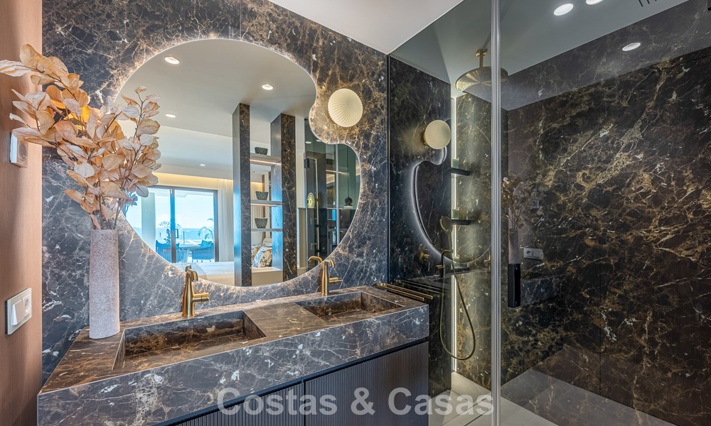 Appartement avec vue sur la mer dans une résidence en première ligne de plage sur la Nouvelle Mille d’Or - Marbella - Estepona 804715