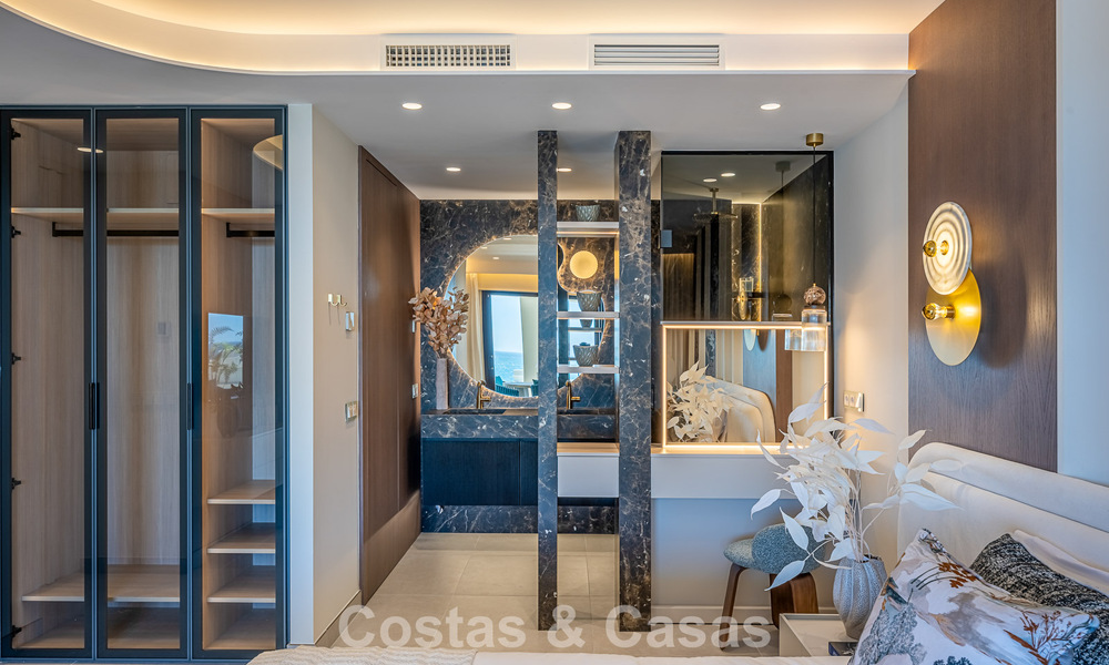 Appartement avec vue sur la mer dans une résidence en première ligne de plage sur la Nouvelle Mille d’Or - Marbella - Estepona 804716