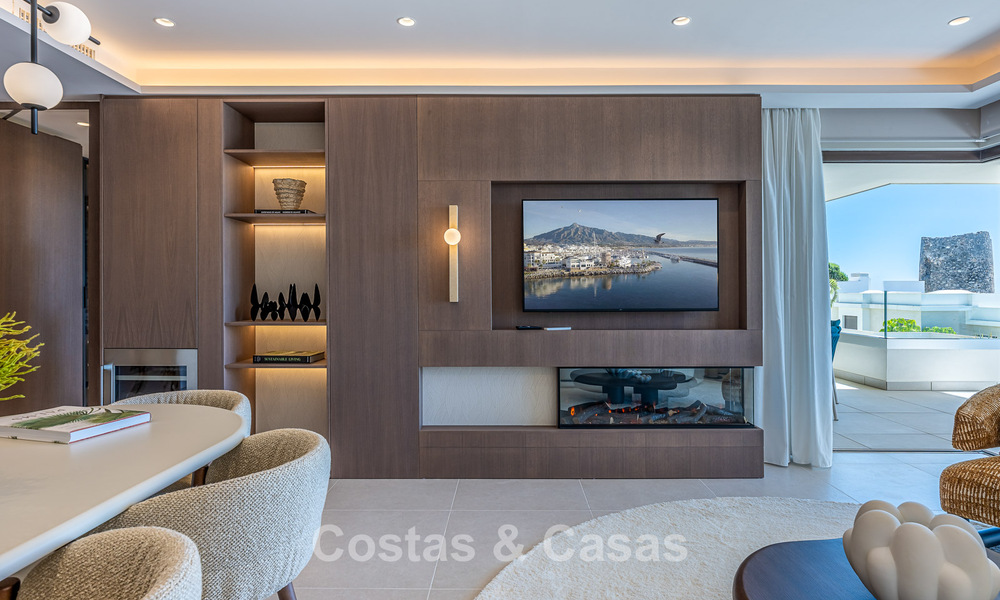 Appartement avec vue sur la mer dans une résidence en première ligne de plage sur la Nouvelle Mille d’Or - Marbella - Estepona 804723