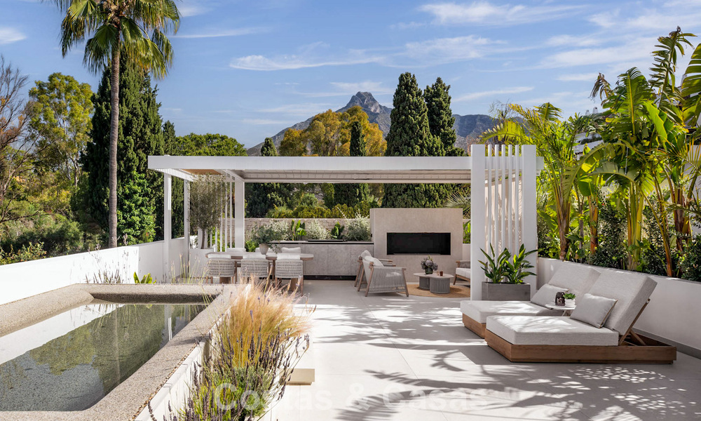 Penthouse duplex de luxe avec superbe toit-terrasse à vendre sur le prestigieux Golden Mile de Marbella 804734