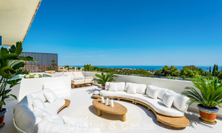 Penthouse luxueux et contemporain rénové avec vue panoramique sur la mer à Sierra Blanca, sur le Golden Mile de Marbella 804803 