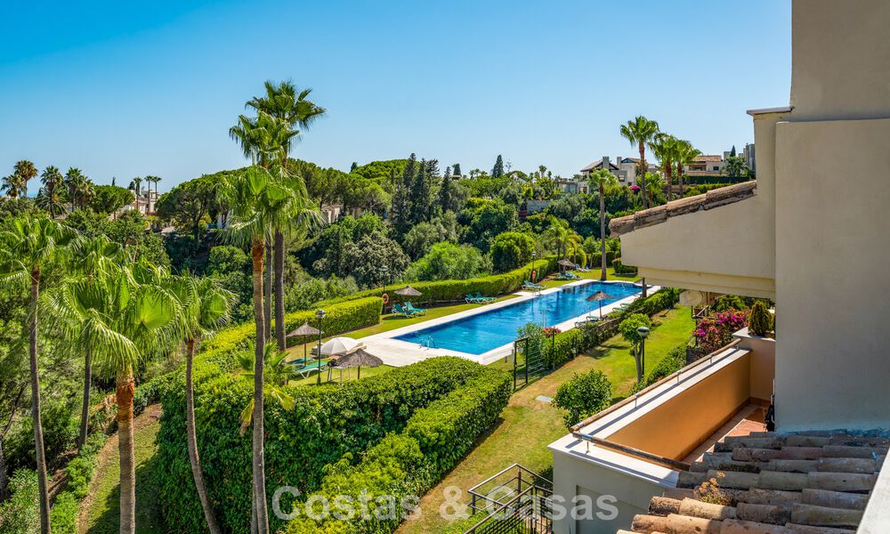 Penthouse luxueux et contemporain rénové avec vue panoramique sur la mer à Sierra Blanca, sur le Golden Mile de Marbella 804806