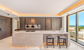 Penthouse luxueux et contemporain rénové avec vue panoramique sur la mer à Sierra Blanca, sur le Golden Mile de Marbella 804811 
