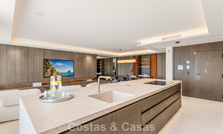 Penthouse luxueux et contemporain rénové avec vue panoramique sur la mer à Sierra Blanca, sur le Golden Mile de Marbella 804812 
