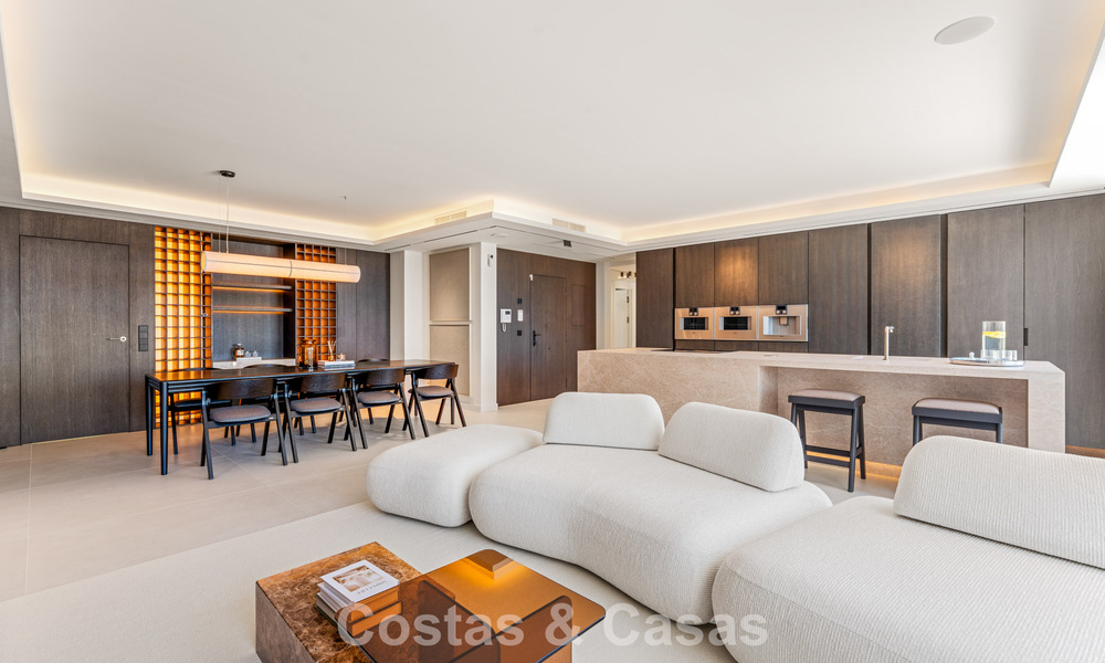 Penthouse luxueux et contemporain rénové avec vue panoramique sur la mer à Sierra Blanca, sur le Golden Mile de Marbella 804813
