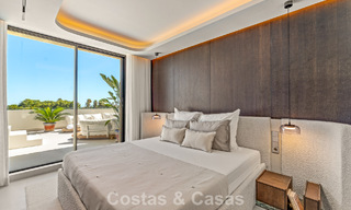 Penthouse luxueux et contemporain rénové avec vue panoramique sur la mer à Sierra Blanca, sur le Golden Mile de Marbella 804814 