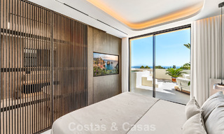 Penthouse luxueux et contemporain rénové avec vue panoramique sur la mer à Sierra Blanca, sur le Golden Mile de Marbella 804815 