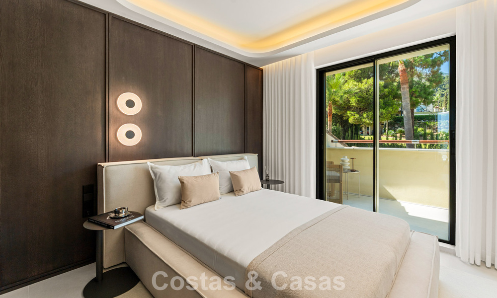 Penthouse luxueux et contemporain rénové avec vue panoramique sur la mer à Sierra Blanca, sur le Golden Mile de Marbella 804819