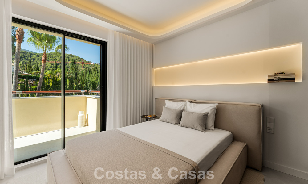 Penthouse luxueux et contemporain rénové avec vue panoramique sur la mer à Sierra Blanca, sur le Golden Mile de Marbella 804822