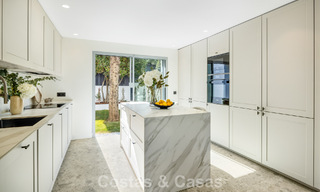 Villa espagnole au design intérieur moderne avec grand jardin à vendre sur la New Golden Mile á Benahavís entre Marbella et Estepona 804843 