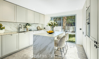 Villa espagnole au design intérieur moderne avec grand jardin à vendre sur la New Golden Mile á Benahavís entre Marbella et Estepona 804844 