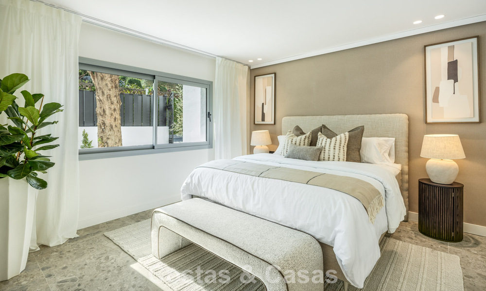 Villa espagnole au design intérieur moderne avec grand jardin à vendre sur la New Golden Mile á Benahavís entre Marbella et Estepona 804845