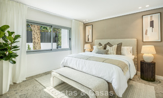 Villa espagnole au design intérieur moderne avec grand jardin à vendre sur la New Golden Mile á Benahavís entre Marbella et Estepona 804845 