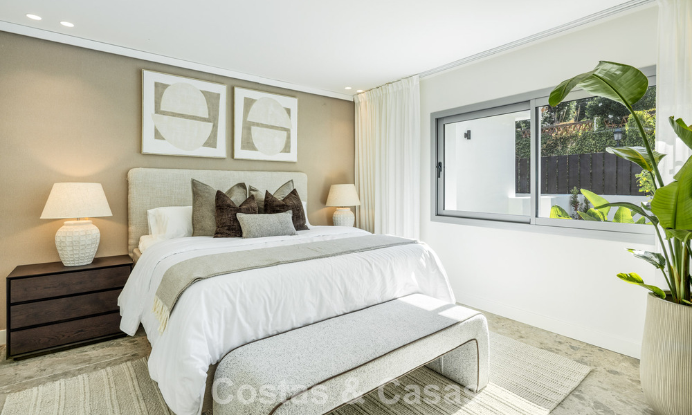 Villa espagnole au design intérieur moderne avec grand jardin à vendre sur la New Golden Mile á Benahavís entre Marbella et Estepona 804847